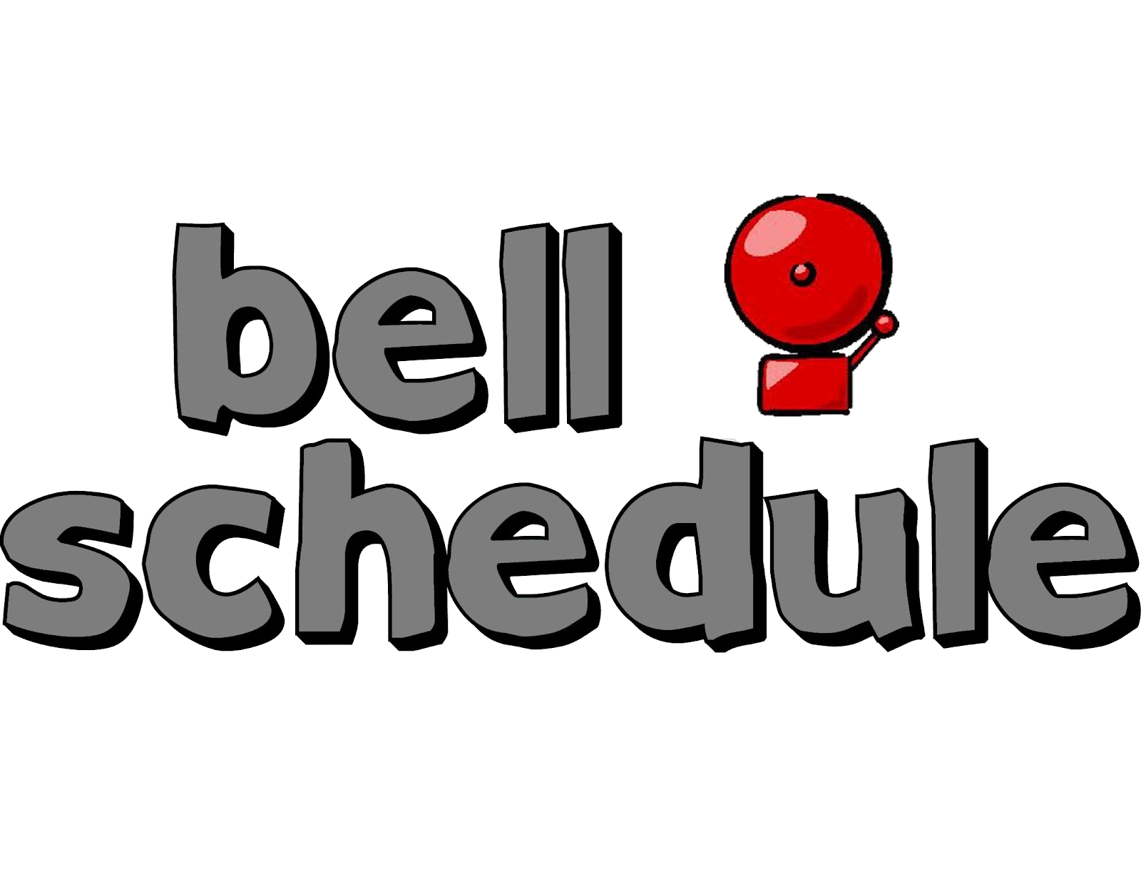 Bell Schedule - South Charleston High