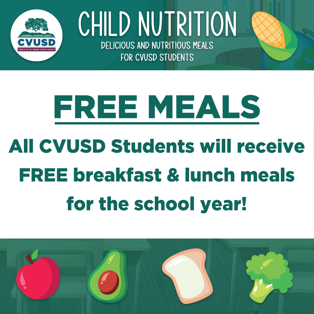  Free Meals for ALL Students